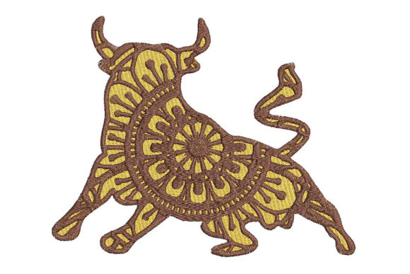 Bull Zodiac Taurus Mandala Style: A Seasonal Embroidery Review