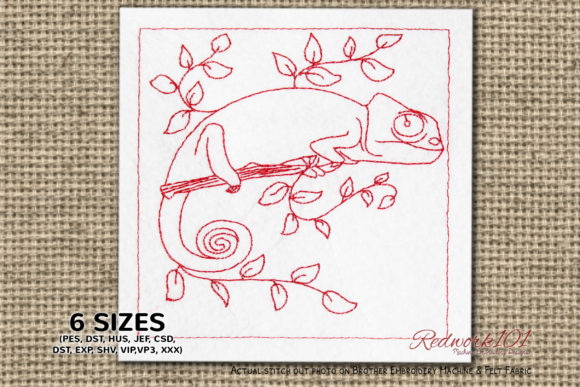 Chameleon Redwork: A Designer’s Review for Personalized Gifts