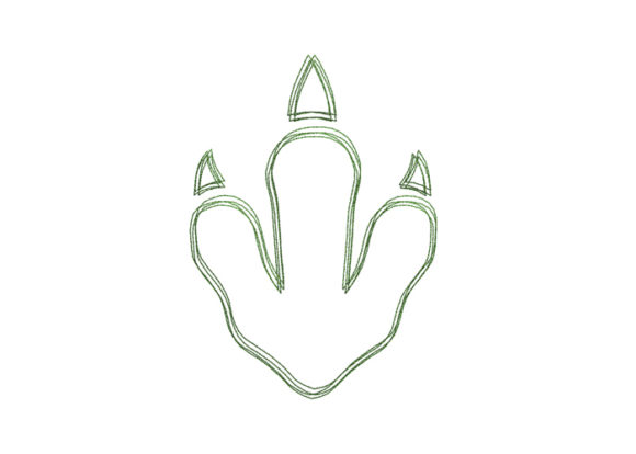 Dinosaur Paw Scribble Stitch: A Designer's Review