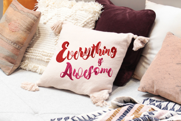 Everything is Awesome Lettering: A Sweatshirt Design Review