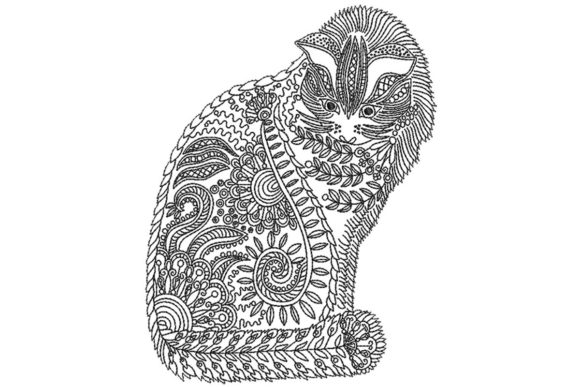 Ornamental Cat: A Designer's Review for Boutique Sweatshirt Embroidery